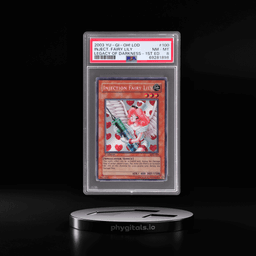 2003 Yu-Gi-Oh! Legacy of Darkness 1st Edition Injection Fairy Lily #LOD-100 PSA 8