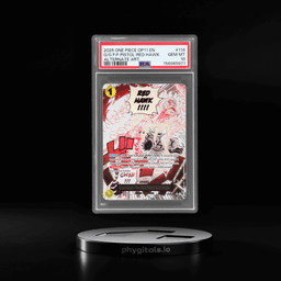2025 One Piece A Fist of Divine Speed Alternate Art Gum Gum Fire Fist Pistol Red Hawk #OP11-114 PSA 10