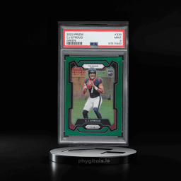 2023 Panini Prizm Green CJ Stroud ROOKIE #339 PSA 9 MINT