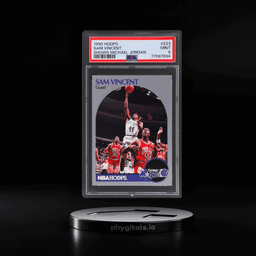 1990 Hoops Shows Michael Jordan Sam Vincent #223 PSA 9