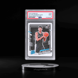 2023 Panini Donruss Rated Rookie Press Proof Silver Victor Wembanyama #220 PSA 9