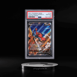 2021 Pokemon Sword & Shield Chilling Reign Full Art Galarian Zapdos V #174 PSA 10 GEM MINT