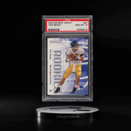 2000 Skybox Impact Tom Brady ROOKIE #27 PSA 10 GEM MINT