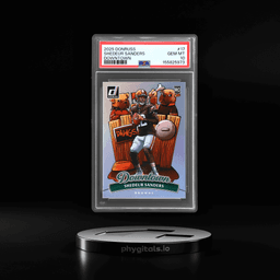 2025 Panini Donruss Downtown Shedeur Sanders #17 PSA 10