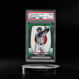 2023 Bowman Chrome World Classic Flag Green Ref Shohei Ohtani /99 #WBC45 PSA 9