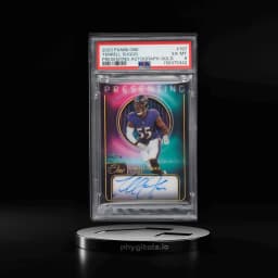 2023 Panini One Presenting Gold Terrell Suggs AUTO /10 #197 PSA 6 EXMT