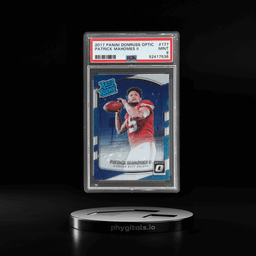 2017 Donruss Optic Rated Rookie Patrick Mahomes II #177 PSA 9