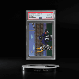 2025 Topps Chrome Tecmo Super Bowl Walter Payton #TECMO4 PSA 10