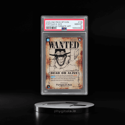 2025 One Piece Carrying On His Will Wanted Alternate Art Portgas D. Ace #OP13119 PSA 10