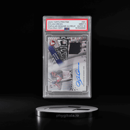 2025 Topps Pristine Popular Demand Autograph Relic Dylan Crews #PPDARDC 33/80 PSA 9