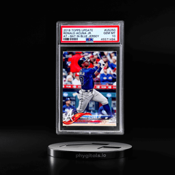 2018 Topps Update At Bat In Blue Jersey Ronald Acuna Jr. #US250 PSA 10