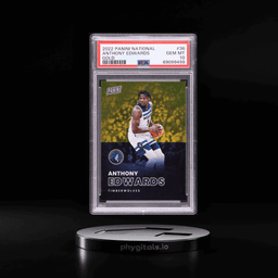 2022 Panini National Gold Anthony Edwards /10 #36 PSA 10 GEM MINT