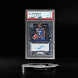 2020 Panini Prizm Rookie Signatures Immanuel Quickley #RS-IQK PSA 10