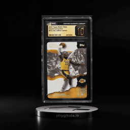2025 Topps Match Attax Crowd Connection LeBron James #CC-LBJ CGC 10 PRISTINE