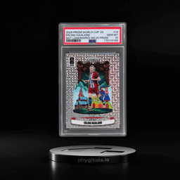 2026 Panini Prizm World Cup National Landmarks Mojo Prizm Erling Haaland #19 PSA 10