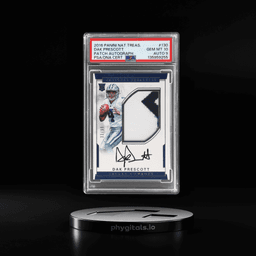 2016 National Treasures Rookie Patch Autograph Dak Prescott #130 33/99 PSA 10