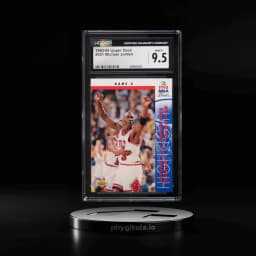 1993 Upper Deck Basketball Michael Jordan #201 CGC 9.5 MINT+