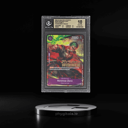 2024 One Piece Promo Wings of the Captain Prerelease Winner Roronoa Zoro #P045 BGS 10