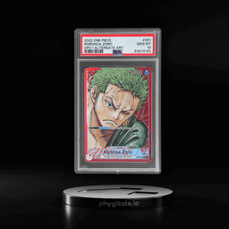 2022 One Piece Romance Dawn Alternate Art Roronoa Zoro #OP01-001 PSA 10