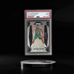 2017 Panini Prizm Mojo Prizm Jayson Tatum #16 22/25 PSA 9