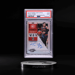 2018 Panini Contenders Optic Trae Young ROOKIE AUTO #124 PSA 9 MINT