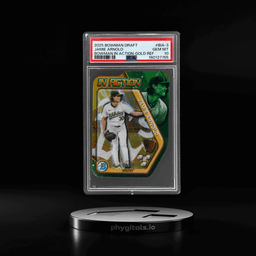 2025 Bowman Chrome Draft In Action Gold Refractor Jamie Arnold #BIA3 8/50 PSA 10
