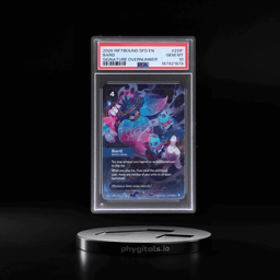 2026 Riftbound League of Legends Spiritforged Signature Overnumber Bard #228* PSA 10