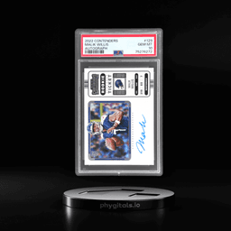 2022 Panini Contenders Rookie Ticket Team Logo Autograph Malik Willis #129A PSA 10