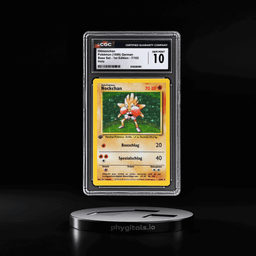 1999 Pokemon Base Set German 1st Edition Holo Hitmonchan #7 CGC 10
