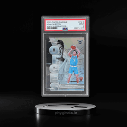 2025 Topps Chrome Voices Refractor Kon Knueppel #VS-9 PSA 9