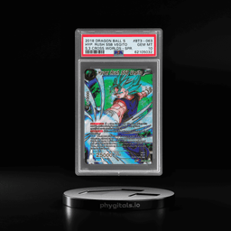 2018 Dragon Ball Super Card Game Series 3 Cross Worlds Special Rare Hyper Rush Ssb Vegito #BT3063 PSA 10