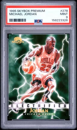 1995 Michael Jordan #278 Skybox Premium PSA 9.0