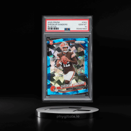 2025 Panini Prizm Blue Ice Shedeur Sanders ROOKIE /99 #302 PSA 10 GEM MINT