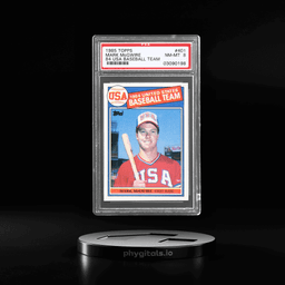1985 Topps '84 USA Baseball Team Mark Mcgwire #401 PSA 8