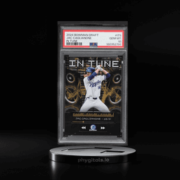 2024 Bowman Chrome Draft In Tune Jac Caglianone PROSPECT #IT-5 PSA 10 GEM MINT
