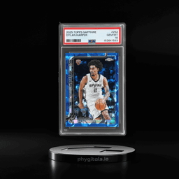 2025 Topps Chrome Sapphire Dylan Harper #252 PSA 10