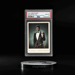 1991 Griffey Card Guard Promo Full-Length Photo Ken Griffey Jr. #2 PSA 8