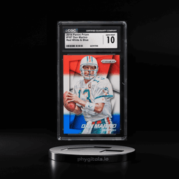 2014 Panini Prizm Red White & Blue Dan Marino #187 CGC 10 GEM MINT