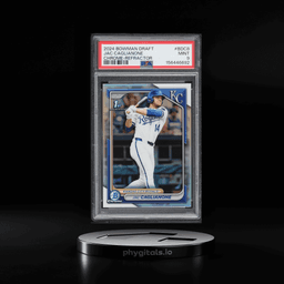 2024 Bowman Chrome Draft Refractor Jac Caglianone PROSPECT #BDC-8 PSA 9 MINT
