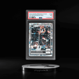 2023 Hoops Premium Stock Ice Prizm Victor Wembanyama #108 PSA 7