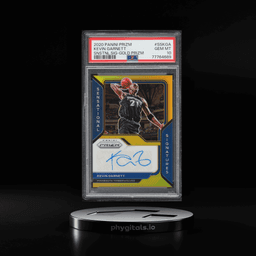 2020 Panini Prizm Sensational Signatures Gold Kevin Garnett AUTO /10 #SS-KGA PSA 10 GEM MINT