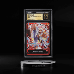 2025 One Piece Starter Deck EX Gear 5 Leader Monkey D. Luffy #ST21-001 CGC 10 PRISTINE