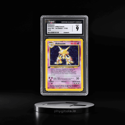 1999 Pokemon Base Set 1st Edition French Holo Alakazam #1 CGC 9