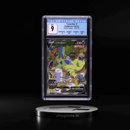 2021 Pokemon Sword & Shield Battle Styles Full Art Tyranitar V #155 CGC 9 MINT