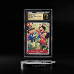 2025 One Piece Carrying On His Will SR Ace & Sabo & Luffy #OP13-007 CGC 10 PRISTINE