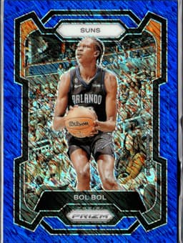 2023 Bol Bol #255 Prizm Blue Shimmer