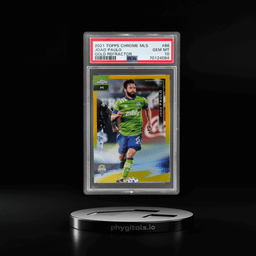 2021 Topps Chrome MLS Gold Refractor Joao Paulo Mior #86 3/50 PSA 10