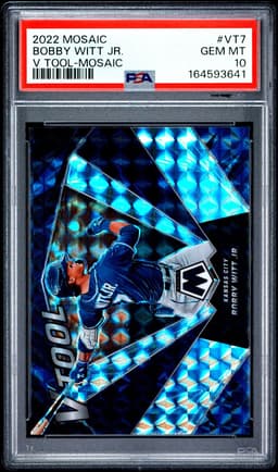 2022 BOBBY WITT JR. MOSAIC V TOOL MOSAIC PSA 10.0