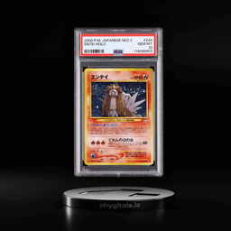 2000 Pokemon Japanese Neo 3 Holo Entei #244 PSA 10 GEM MINT