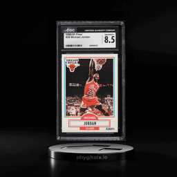 1990 Fleer Basketball Michael Jordan #26 CGC 8.5 NM-MT+
